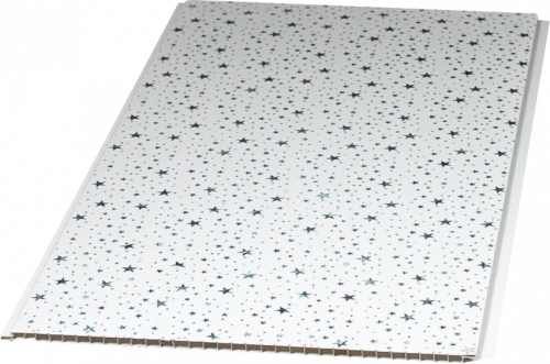 Metalik Folyo Desenli PVC Lambiri - Model 5290 - Metalik Folyo Kaplama Pvc Lambri Serisi