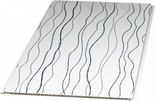 Metalik Folyo Desenli PVC Lambiri - Model 5291 - Metalik Folyo Kaplama Pvc Lambri Serisi
